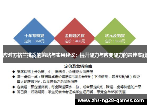 应对苏格兰挑战的策略与实用建议：提升能力与应变能力的最佳实践